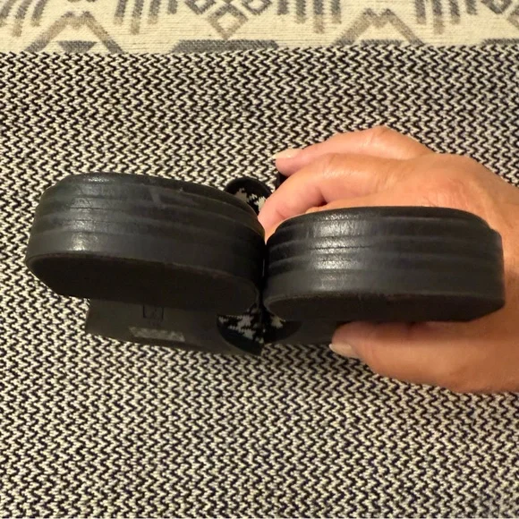 Steve Madden Black and White Houndstooth Mules - Picture 10 of 10